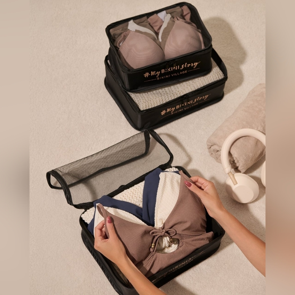 Bikini Village Set Of 3 Packing Cubes
